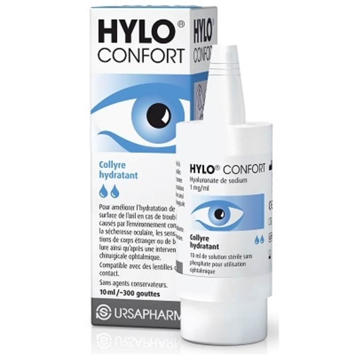 Photo de Hylo confort collyre hydratant - 10ml Ursapharm Hylo confort collyre hydratant - 10ml Ursapharm-201745