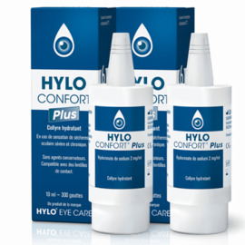 Hylo confort plus collyre hydratant - 2x10ml - ursapharm -201746