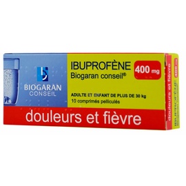 Ibuprofene  conseil 400mg - biogaran -192484