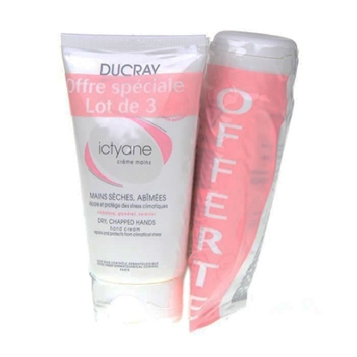 Photo de Ictyane crème mains - lot de 3 Ducray Ictyane crème mains - lot de 3 Ducray-202760