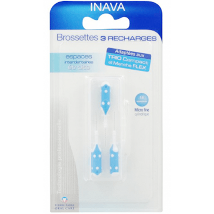 Photo de Inava brossettes 3 recharges extra large conique 8-7 Inava Inava brossettes 3 recharges extra large conique 8-7 Inava-211924