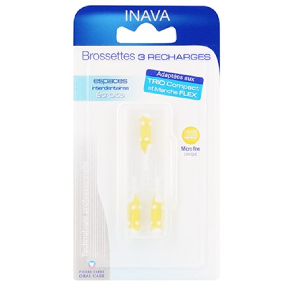 Photo de Inava brossettes recharges - 2,5 à 2,2mm Inava Inava brossettes recharges - 2,5 à 2,2mm Inava-143961