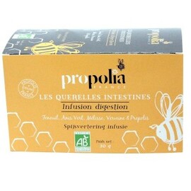 Infusion digestion propolis & plantes BIO - 20 sachets - divers - Propolia / Apimab -137688
