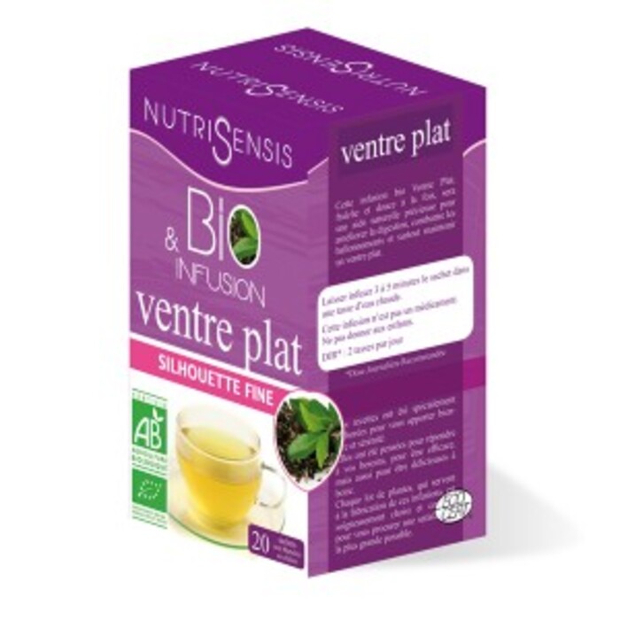 Photo de Infusion ventre plat bio - 20 sachets Nutrisensis Infusion ventre plat bio - 20 sachets Nutrisensis-140104