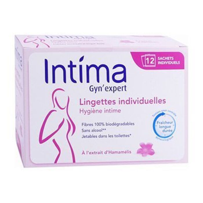 Photo de Intima gyn'expert lingettes individuelles x12 Reckitt benckiser Intima gyn'expert lingettes individuelles x12 Reckitt benckiser-226708