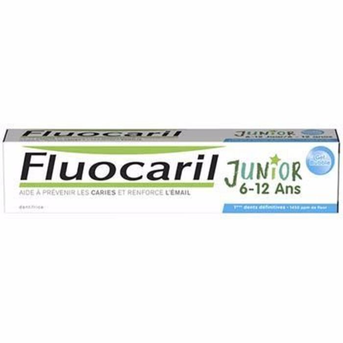 Photo de Junior 6-12ans gel dentifrice bubble 75ml Fluocaril Junior 6-12ans gel dentifrice bubble 75ml Fluocaril-216142