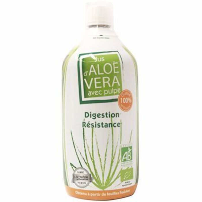 Photo de Jus d'aloe vera avec pulpe bio 1l Biotechnie Jus d'aloe vera avec pulpe bio 1l Biotechnie-215134