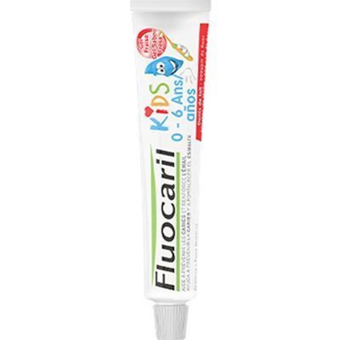 Photo de Kids 0-6 ans gel dentifrice fraise 50ml Fluocaril Kids 0-6 ans gel dentifrice fraise 50ml Fluocaril-216084