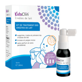 Kidsclin kit de traitement des croûtes de lait 30ml - pediact -224310