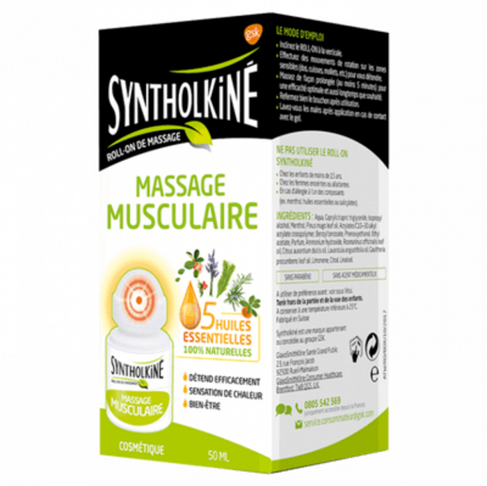 Photo de Kine roll-on de massage - 50ml Synthol Kine roll-on de massage - 50ml Synthol-145501