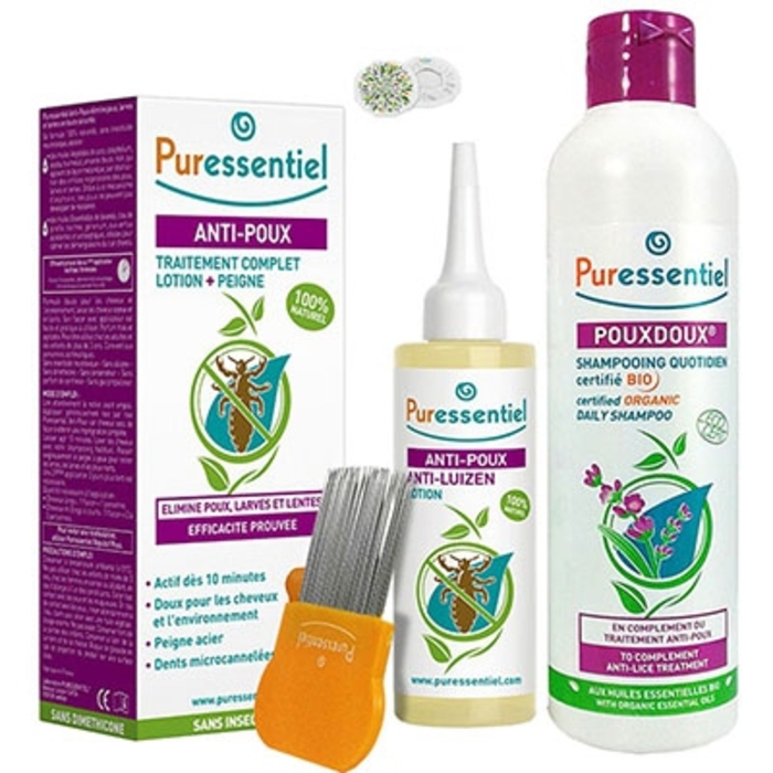 Photo de Kit anti-poux Puressentiel Kit anti-poux Puressentiel-205720