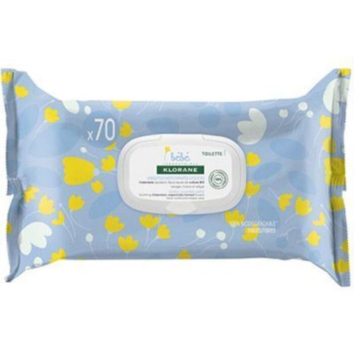 Photo de Klorane bebe lingettes nettoyantes douces x70 Klorane Klorane bebe lingettes nettoyantes douces x70 Klorane-223663