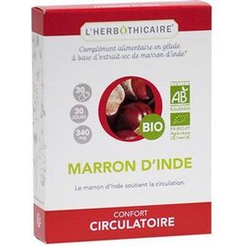 L'herbothicaire confort circulatoire marron d'inde bio 30 gélules - l herboticaire -226635