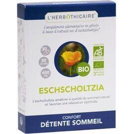 L'herbothicaire confort détente et sommeil escholtzia bio 30 gélules - l herboticaire -226633