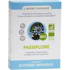 L'herbothicaire confort système nerveux passiflore bio 30 gélules - l herboticaire -226637