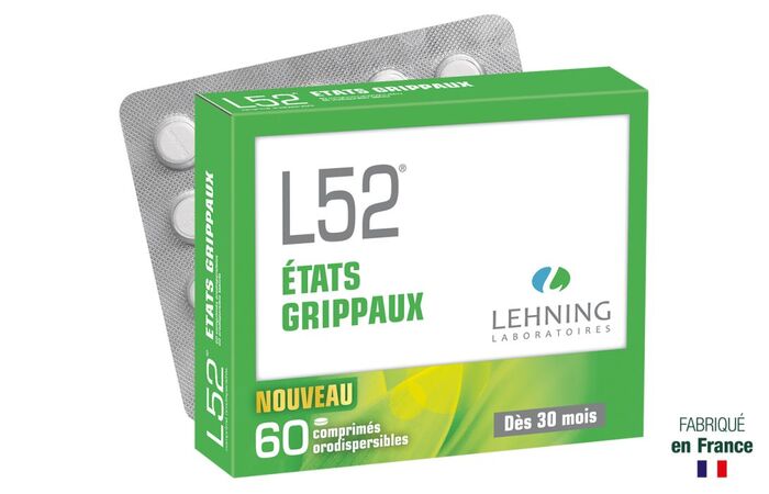 Photo de L52, comprimé orodispersible Laboratoire lehning L52, comprimé orodispersible Laboratoire lehning-231476