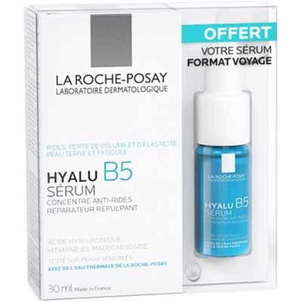 Photo de La roche posay hyalu b5 sérum 30ml + format voyage offert La roche posay La roche posay hyalu b5 sérum 30ml + format voyage offert La roche posay-222789