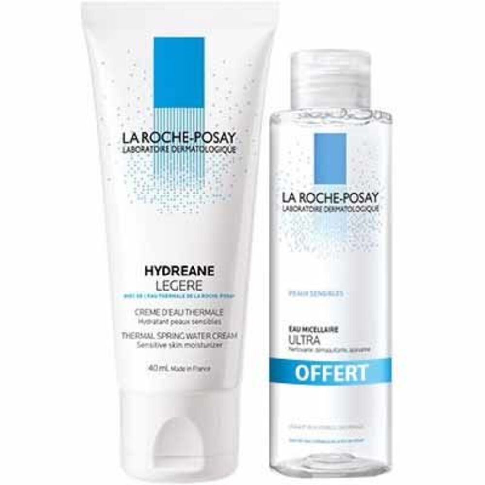 Photo de La roche posay hydreane légère 40ml + eau micellaire 50ml La roche posay La roche posay hydreane légère 40ml + eau micellaire 50ml La roche posay-224334
