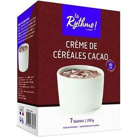 La rythmo crème de céréales cacao 7 sachets - ysonut -221728