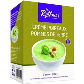 La rythmo crème poireaux pommes de terre 7 sachets - ysonut -221739