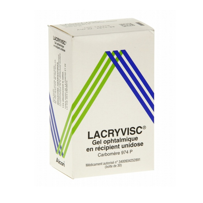 Photo de Lacryvisc gel ophtalmique - 30 unidoses Laboratoires alcon Lacryvisc gel ophtalmique - 30 unidoses Laboratoires alcon-192264