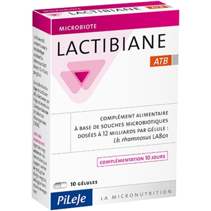 Photo de Lactibiane atb - 10 gélules Pileje Lactibiane atb - 10 gélules Pileje-192003