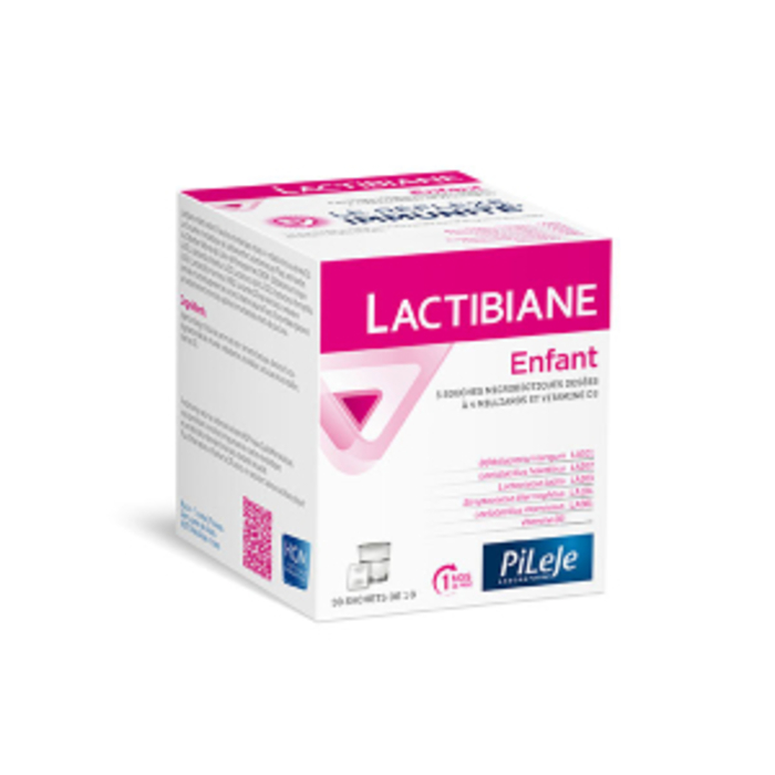 Photo de Lactibiane enfant - 30 sachets de 1 g Pileje Lactibiane enfant - 30 sachets de 1 g Pileje-147969