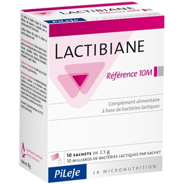 Lactibiane référence - 10 sachets de 2.5 g Pileje-199230