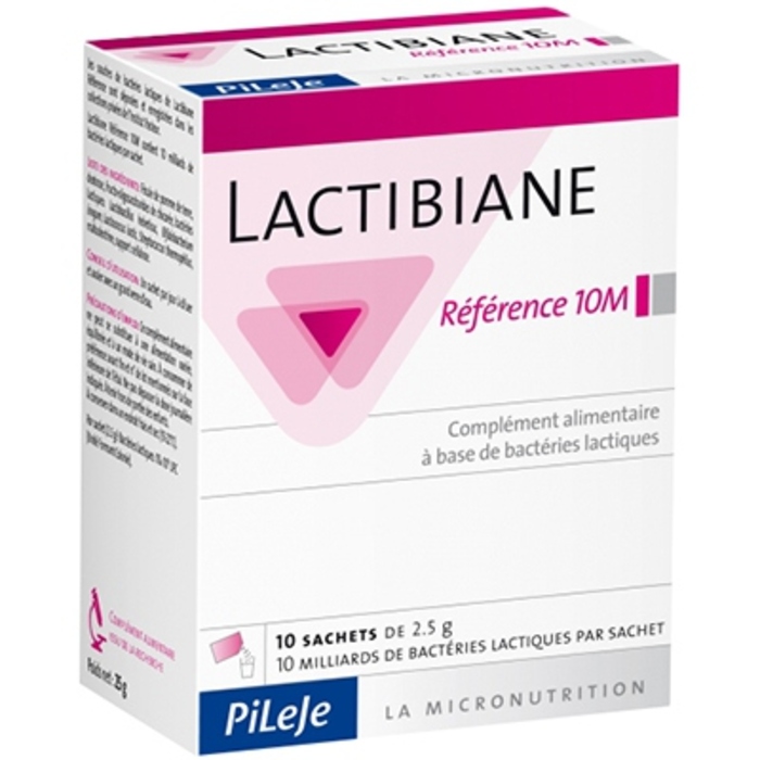 Photo de Lactibiane référence - 10 sachets de 2.5 g Pileje Lactibiane référence - 10 sachets de 2.5 g Pileje-199230