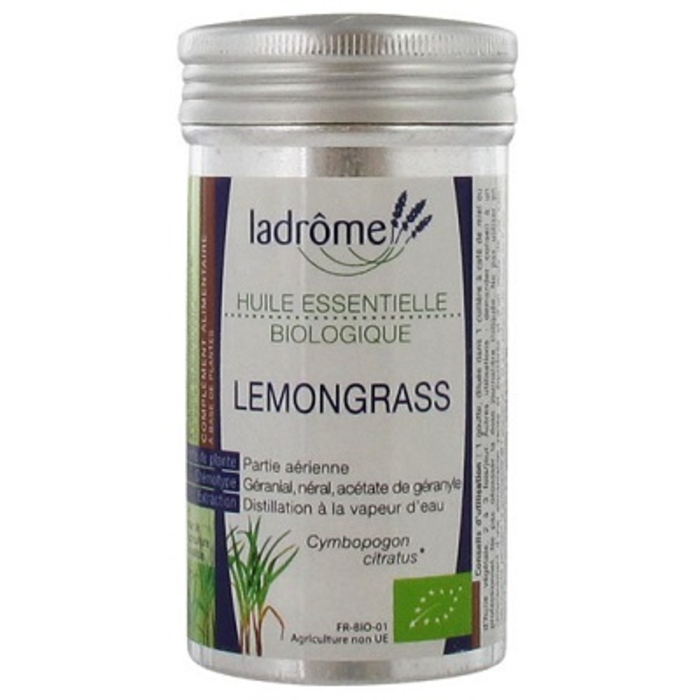 Ladrome bio huile essentielle de lemongrass Ladrôme-7664