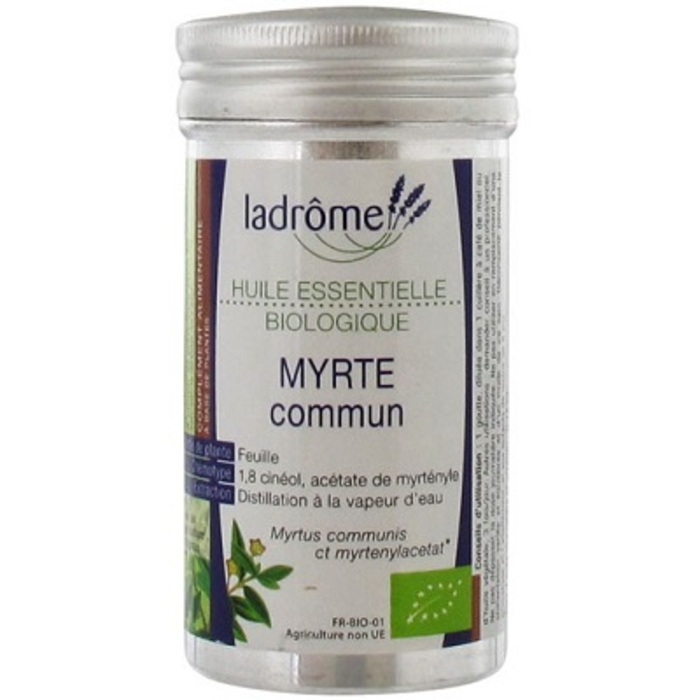 Photo de Ladrome bio huile essentielle de myrte commun Ladrôme Ladrome bio huile essentielle de myrte commun Ladrôme-7668