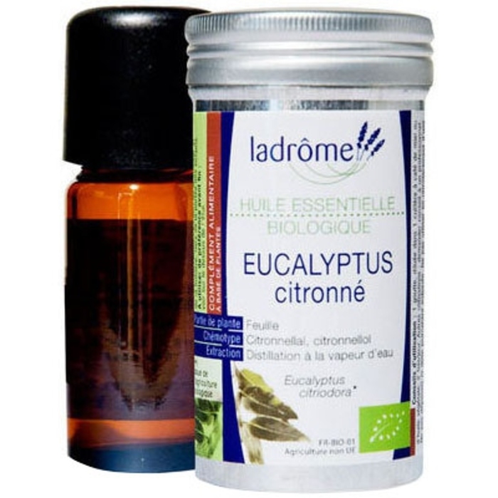 Photo de Ladrome huile essentielle d'eucalyptus citronné Ladrôme Ladrome huile essentielle d'eucalyptus citronné Ladrôme-7651