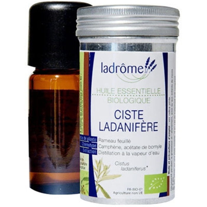 Photo de Ladrome huile essentielle de ciste ladanifère Ladrôme Ladrome huile essentielle de ciste ladanifère Ladrôme-7645