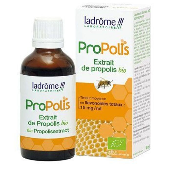 Photo de Ladrome propolis extrait de plante fraîche bio propolis Ladrôme Ladrome propolis extrait de plante fraîche bio propolis Ladrôme-7757