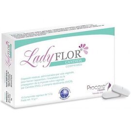 Ladyflor candida 10 comprimés vaginaux - procare health -222996