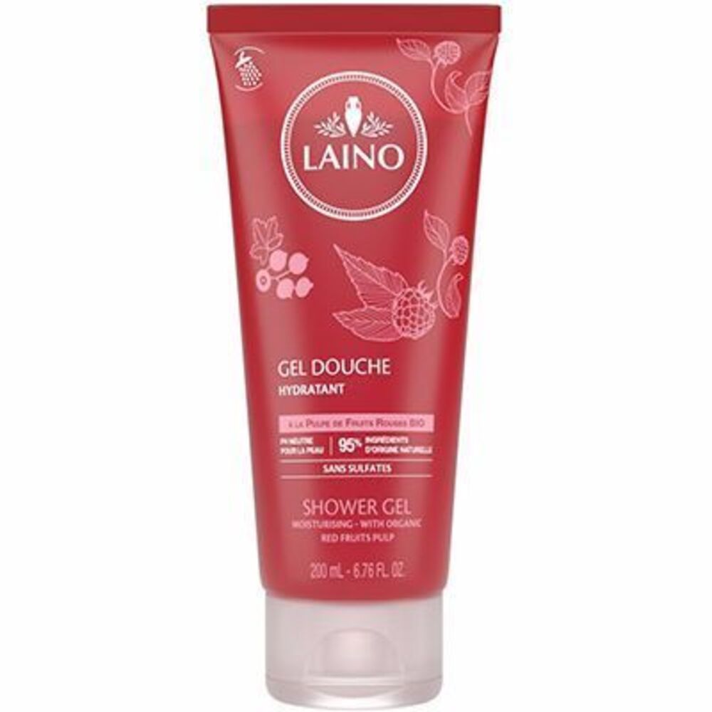 Photo de Laino gel douche hydratant fruits rouges bio 200ml Laino Laino gel douche hydratant fruits rouges bio 200ml Laino-215187