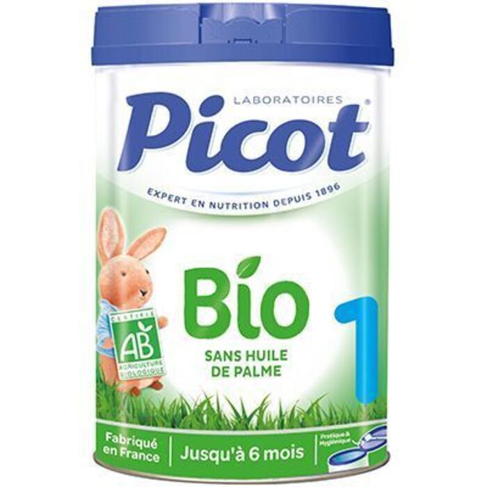 Photo de Lait bio 0-6mois 800g Picot Lait bio 0-6mois 800g Picot-225588