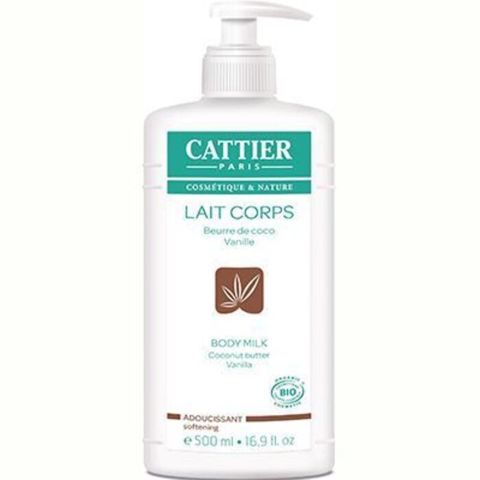 Photo de Lait corps adoucissant coco vanille bio Cattier Lait corps adoucissant coco vanille bio Cattier-1530
