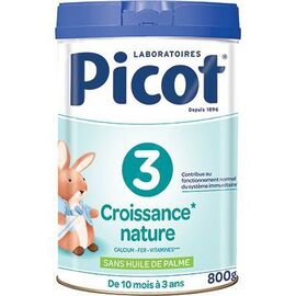 Lait Croissance Nature De 10mois à 3 ans 800g - Picot -223695