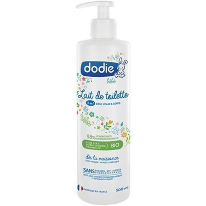 Photo de Lait de toilette 3en1 500ml Dodie Lait de toilette 3en1 500ml Dodie-220710