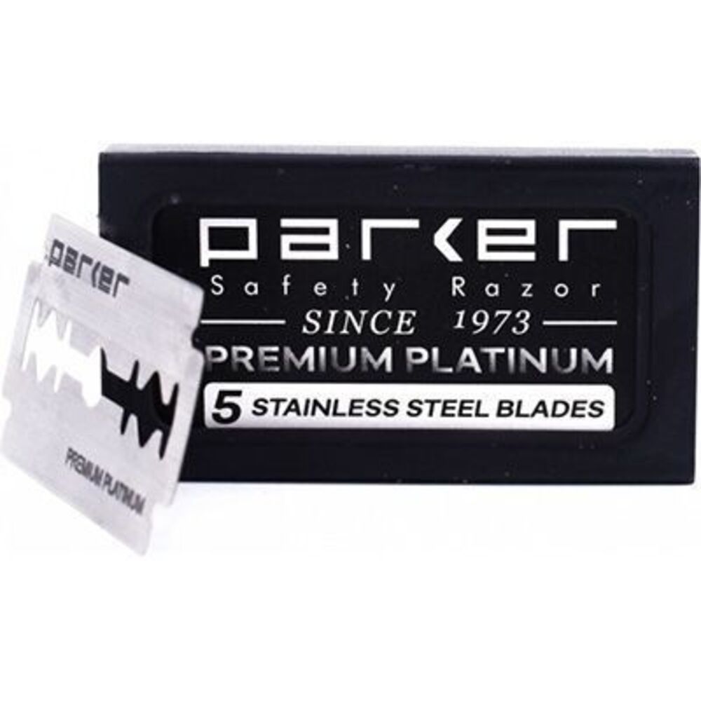 Photo de Lames shavette premium platinum x5 Parker Lames shavette premium platinum x5 Parker-223392