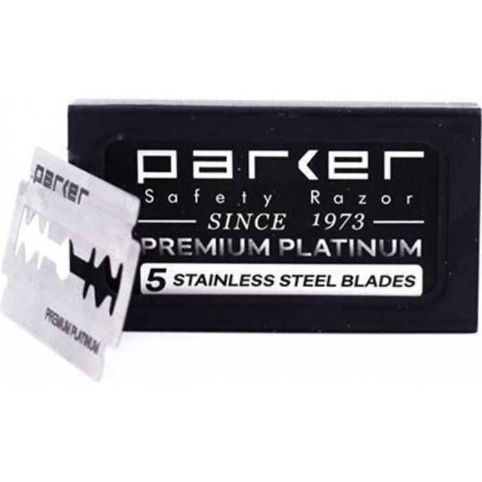Photo de Lames shavette premium platinum x5 Parker Lames shavette premium platinum x5 Parker-223392