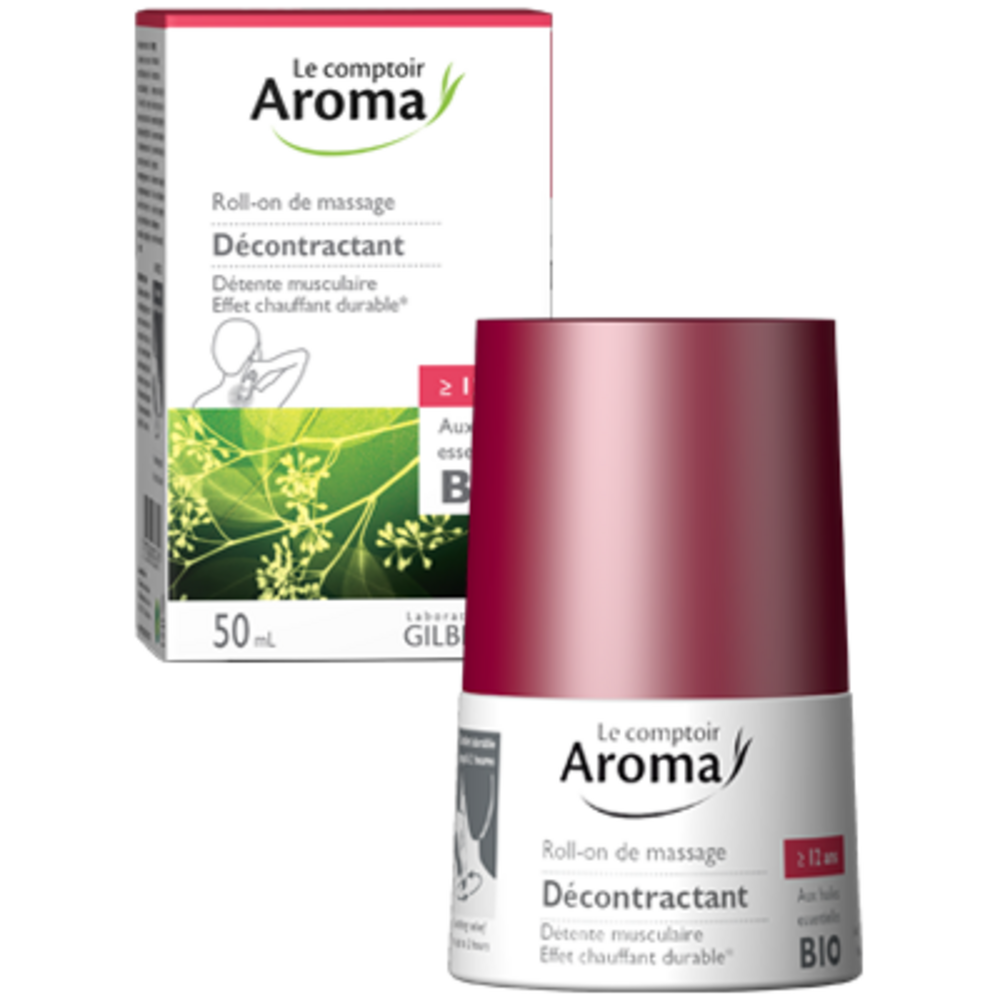 Photo de Le comptoir aroma roll-on de massage décontractant 50ml Le comptoir aroma Le comptoir aroma roll-on de massage décontractant 50ml Le comptoir aroma-222037