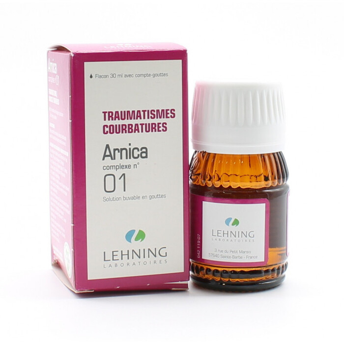 Photo de Arnica complexe n°1, solution buvable en gouttes Laboratoire lehning Arnica complexe n°1, solution buvable en gouttes Laboratoire lehning-208972