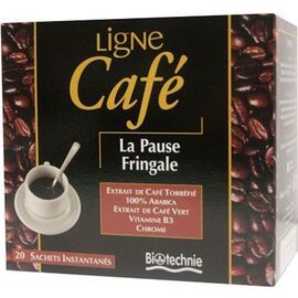 Ligne Café 20 sachets instantanés - 20.0  - Minceur - Biotechnie La pause fringale-4740