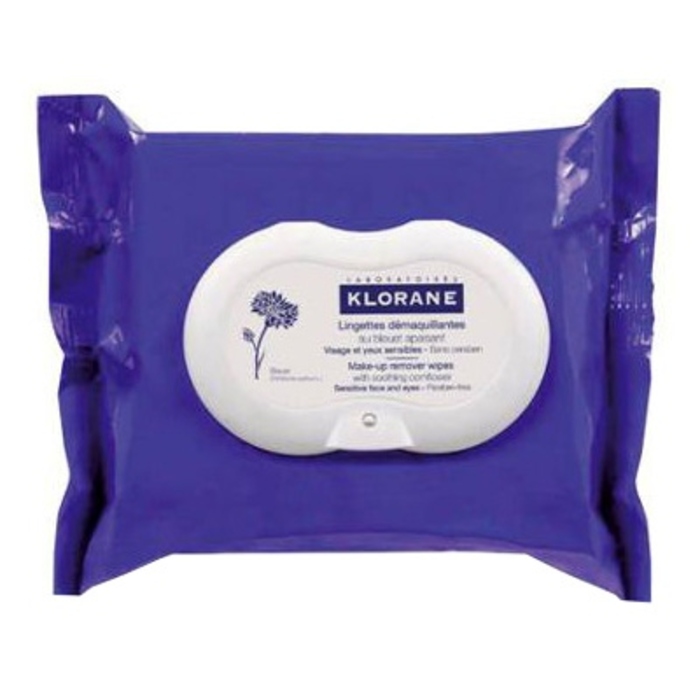 Photo de Lingettes démaquillantes au bleuet Klorane Lingettes démaquillantes au bleuet Klorane-198465