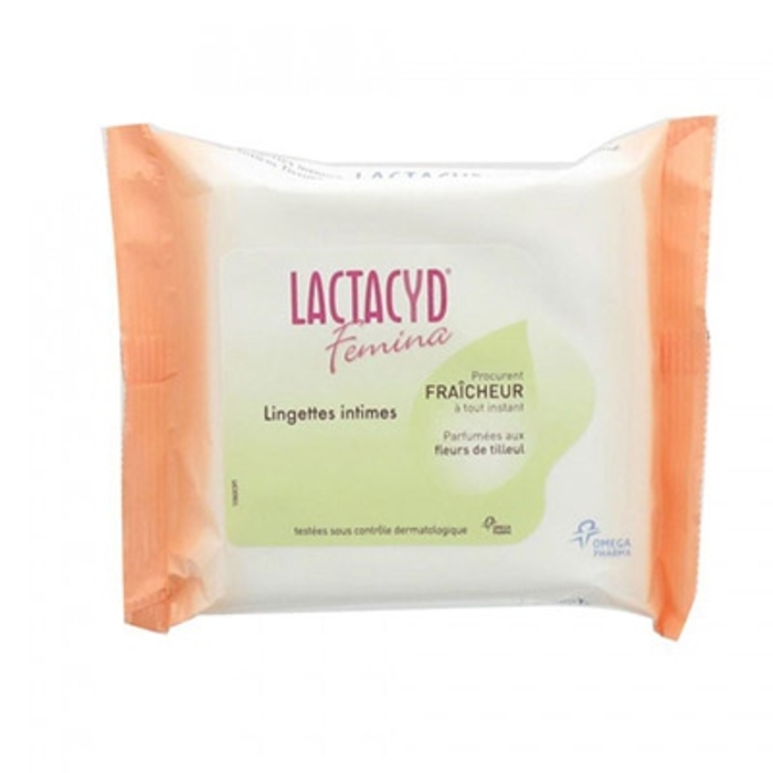 Photo de Lingettes intimes Lactacyd Lingettes intimes Lactacyd-197227