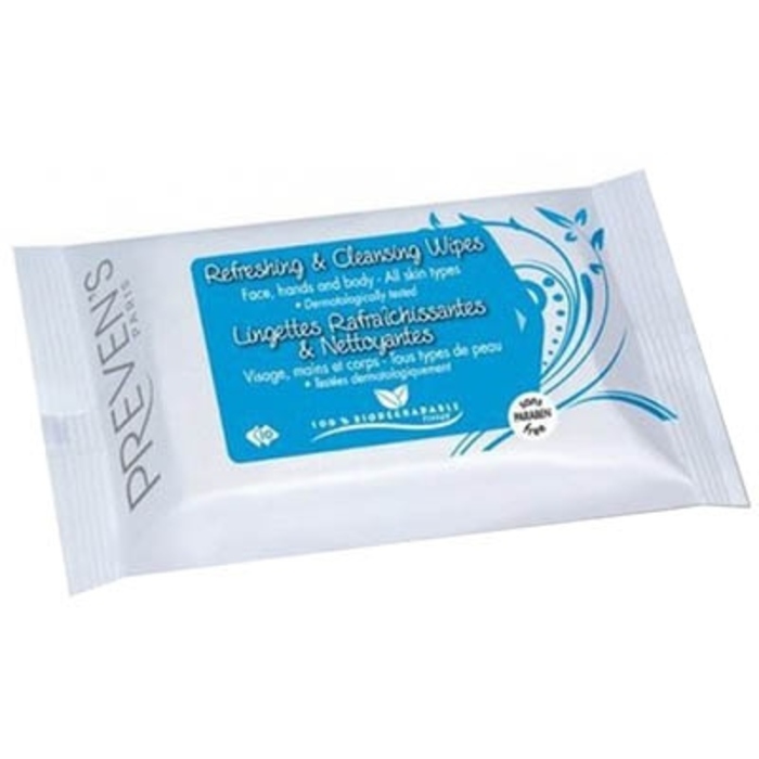 Photo de Lingettes rafraichissantes x10 Preven's Lingettes rafraichissantes x10 Preven's-197003