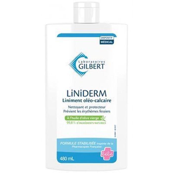 Photo de Liniderm liniment oléo-calcaire 480ml Gilbert Liniderm liniment oléo-calcaire 480ml Gilbert-220763