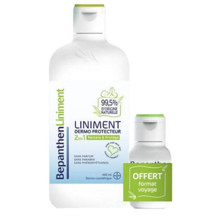 Photo de Liniment 400ml - format voyage 50ml offert Bepanthen Liniment 400ml - format voyage 50ml offert Bepanthen-223424
